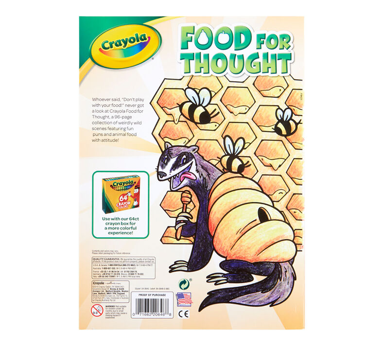 Food for Thought Coloring Book